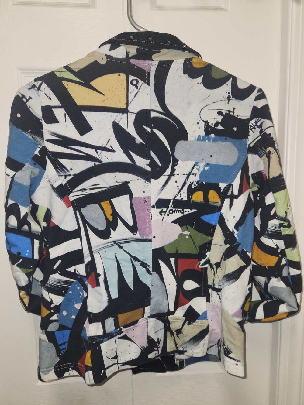 🍉Abstract Bomber Jacket - Picture 4 of 7